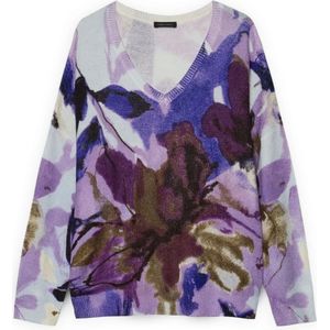 Fiorella Rubino, Dames, Truien, Veelkleurig, Maat: M Nylon,