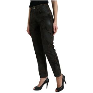 Dolce & Gabbana - Slim-fit Jeans - Bruin - Dames