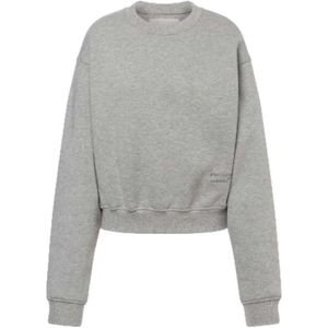 Philosophy di Lorenzo Serafini, Dames, Sweatshirts & Hoodies, Grijs, Maat: L Polyamide,