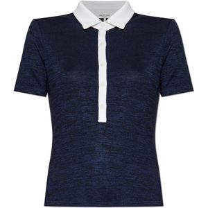 Rag & Bone, Dames, Tops, Blauw, Maat: XS Leer,