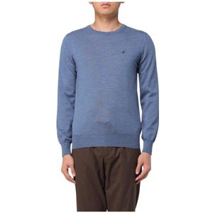 Brooksfield, Heren, Truien, Blauw, Maat: XL Wol,