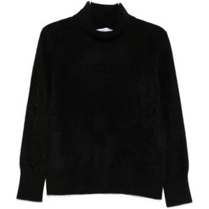 Tabaroni Cashmere, Dames, Truien, Zwart, Maat: S Kasjmier,