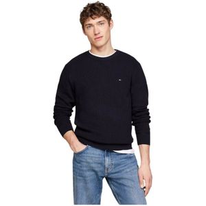 Tommy Hilfiger, Heren, Truien, Blauw, Maat: XS
