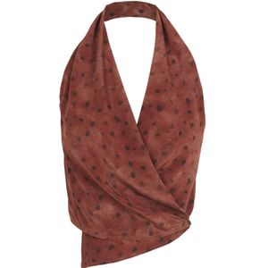 Cortana, Dames, Tops, Rood, Maat: 2XS Zijde,