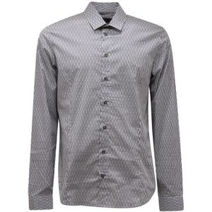 Patrizia Pepe, Heren, Overhemden, Blauw, Maat: M Katoen,