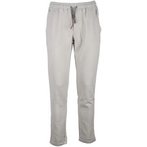 Eleventy, Heren, Broeken, Grijs, Maat: M Katoen,