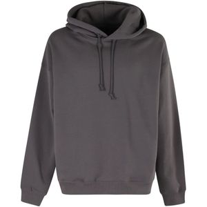 Y-3, Heren, Sweatshirts & Hoodies, Grijs, Maat: S Katoen,