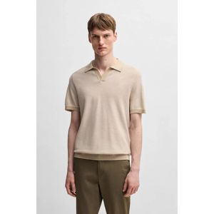 BOSS - Poloshirt - Effen - Katoenmix - Korte Mouwen