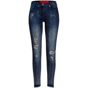 Marc Aurel, Dames, Jeans, Blauw, Maat: XL Denim,