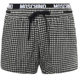 Moschino, Heren, Badkleding, Zwart, Maat: XL