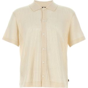 Hugo, Heren, Overhemden, Wit, Maat: XL Katoen,