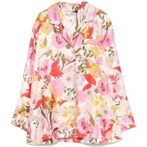 Max Mara, Dames, Blouses & Shirts, Veelkleurig, Maat: S Zijde,