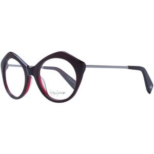 Yohji Yamamoto - Ronde Acetaat Optische Frames - Rood - Unisex