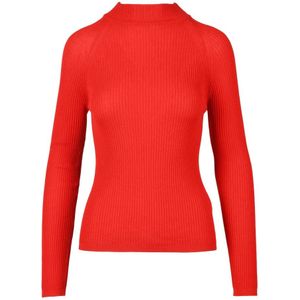 Mantù, Dames, Truien, Rood, Maat: XS Wol,