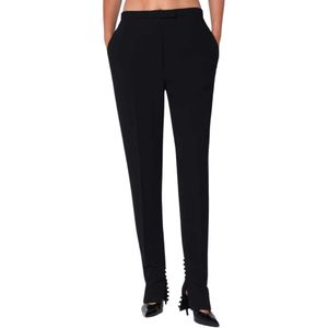 Dries Van Noten, Dames, Broeken, Zwart, Maat: M