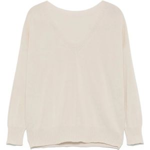 Le Tricot Perugia, Dames, Truien, Beige, Maat: XL Katoen,