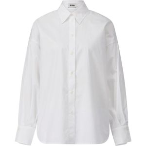 Drykorn, Dames, Blouses & Shirts, Wit, Maat: XL Katoen,