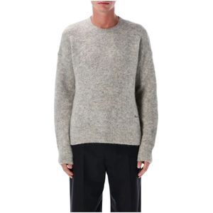 Ami Paris, Heren, Truien, Grijs, Maat: XL