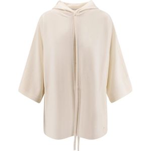 Max Mara, Dames, Sweatshirts & Hoodies, Wit, Maat: XS Wol,