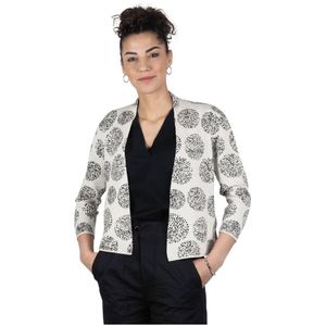 Alessia Santi, Dames, Truien, Wit, Maat: XL Katoen,