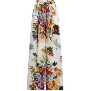 Dolce & Gabbana, Dames, Broeken, Veelkleurig, Maat: L Katoen,