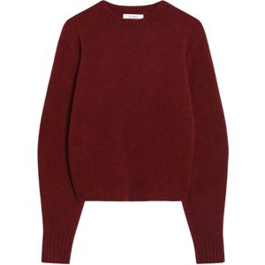 Max Mara, Dames, Truien, Bruin, Maat: XL Kasjmier,