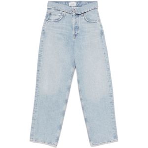 Agolde, Dames, Jeans, Blauw, Maat: W28