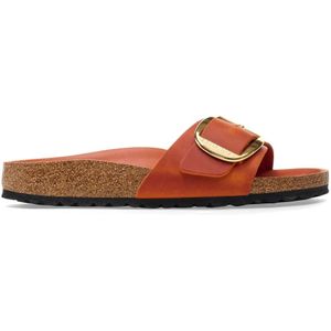 Birkenstock, Dames, Schoenen, Oranje, Maat: 36 EU Synthetisch,