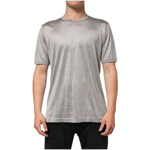 Dolce & Gabbana, Heren, Tops, Grijs, Maat: XL Katoen,