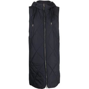 Tommy Hilfiger, Dames, Jassen, Blauw, Maat: S Poliester,