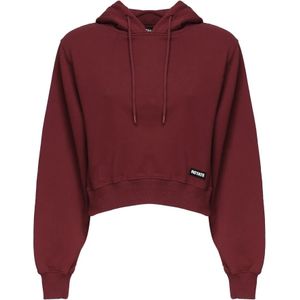 Rotate Birger Christensen, Dames, Sweatshirts & Hoodies, Bruin, Maat: S Katoen,