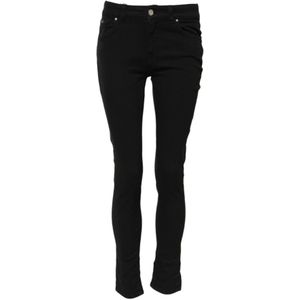 Dolce & Gabbana, Dames, Jeans, Zwart, Maat: 2XS Denim,