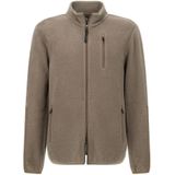 Boggi Milano, Heren, Sweatshirts & Hoodies, Beige, Maat: S Wol,