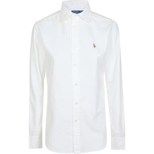Ralph Lauren, Dames, Blouses & Shirts, Wit, Maat: XL Katoen,