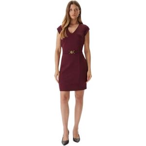 Guess - Korte Jurk - Rood - Viscose