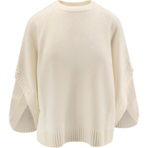 Max Mara, Dames, Truien, Wit, Maat: XS Wol,