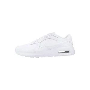 Nike Air Max SC Leren Sneakers , White , Heren , Maat: 43 EU