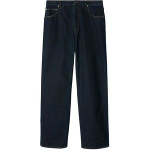 Burberry Blauwe Denim Jeans , Blue , Heren , Maat: W32