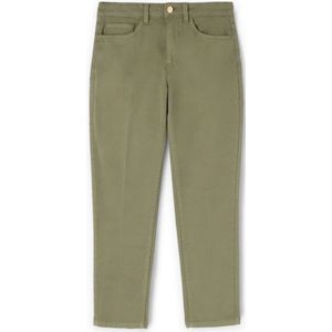 Motivi, Dames, Broeken, Groen, Maat: 4XS Katoen,