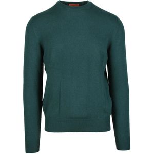 Ballantyne, Heren, Truien, Groen, Maat: 2XL Katoen,