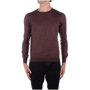 Tagliatore, Heren, Truien, Bruin, Maat: XL Zijde,