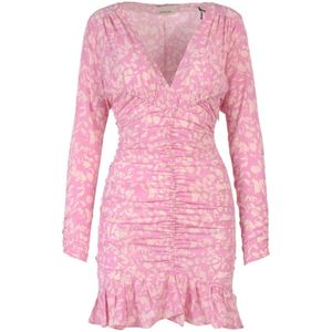 Isabel Marant, Dames, Jurken, Roze, Maat: XS Zijde,