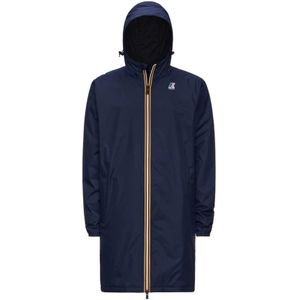 K-Way, unisex, Jassen, Blauw, Maat: XL Nylon,