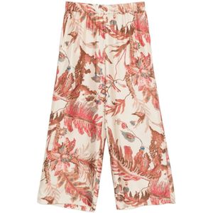 Weekend Max Mara, Dames, Broeken, Veelkleurig, Maat: L