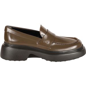 Tod's, Dames, Schoenen, Bruin, Maat: 39 EU Leer,