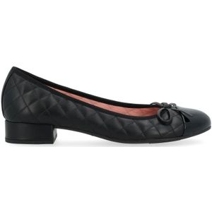 Pretty Ballerinas, Dames, Schoenen, Zwart, Maat: 37 1/2 EU Leer,