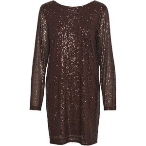 Part Two, Dames, Jurken, Bruin, Maat: XS Poliester,