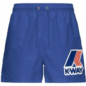 K-Way, Heren, Badkleding, Blauw, Maat: S Nylon,