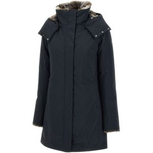 Save The Duck, Dames, Mantels, Zwart, Maat: XS