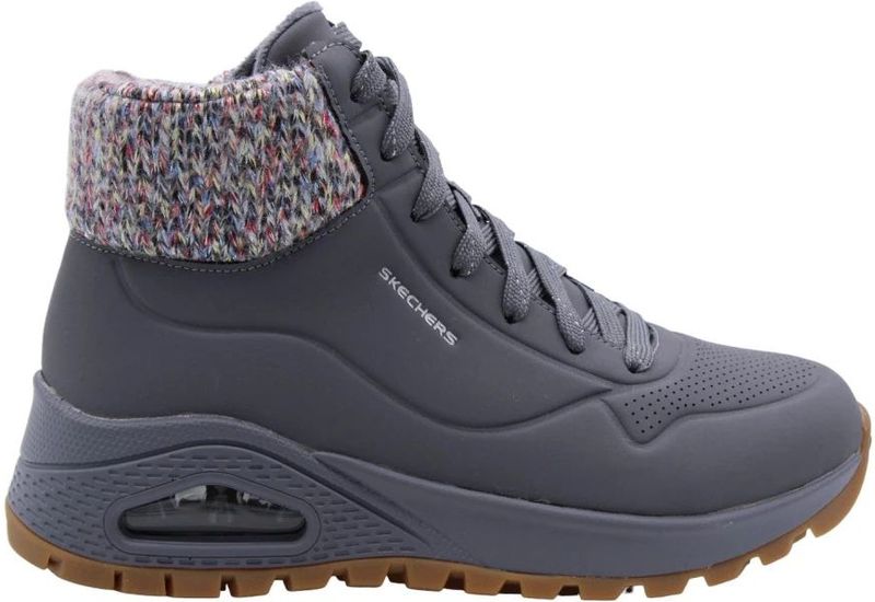 Skechers - Bottine - Grijs - Casual Schoenen